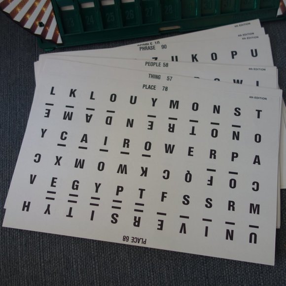 Vintage Wheel of Fortune 4th Edition Board Game by Pressman - Picture 3 of 9